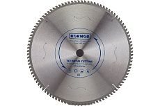 Диск пильный по алюминию (355х25.4 мм; 100 зубьев; TCT) KORNOR 11355100