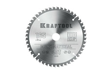 Пильный диск по алюминию Kraftool Multi material 165x20 мм, 48Т 36953-165-20