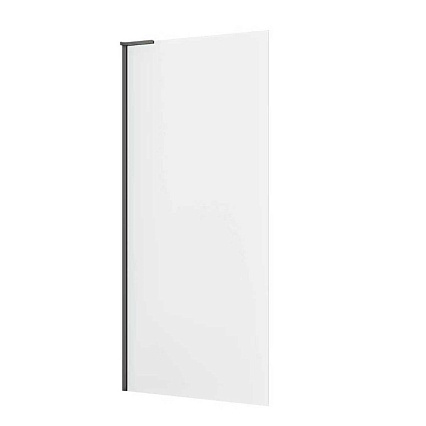 Душевая перегородка Vincea Волк-Ин (Walk-In) VSW-7HA700CLGM 70x200 вороненая сталь, прозрачное