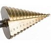 Сверло по металлу ступенчатое 4-52 мм Vertextools 4-52