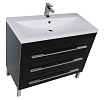 Тумба с раковиной Aquanet Верона 100 см напольная с ящиками