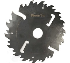 Пила дисковая 550x50x5.1/3.5 z(24+24)+6 Woodtec PCD ИН 290429