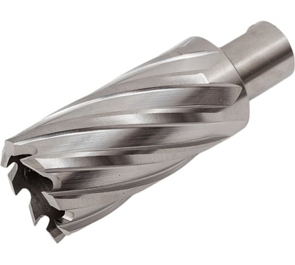 Сверло корончатое HSS по металлу (31х55/88 мм; Weldon 19) D.BOR CD-HSS-055-031-W