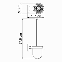 Ерш подвесной WasserKRAFT Lippe K-6527