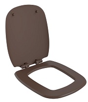 Крышка-сиденье Ambassador Diamond 122T20601 толстое, коричневый матовый
