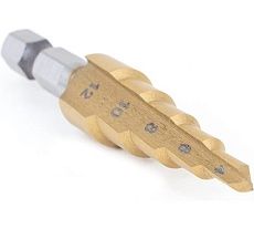 Сверло ступенчатое GROSSMEISTER 4-12мм 021005002