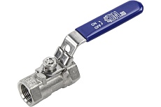 Шаровый стандартнопроходной кран DN.ru RP.316.230.MM.020 Ду20 Ру63 SS316 резьбовой D160-00235