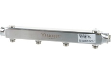 Коллектор PRO AQUA с межосевым расстоянием 100 мм, 4 выхода, 380 мм, 1x1/2 S520MB.04
