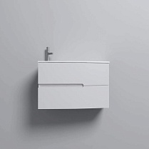Мебель для ванной Jacob Delafon Nona 80 см, белый блестящий