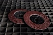 Круг лепестковый торцевой Brown 125х22 мм, Al 80 Flat Abraforce AFBR125AO08058F