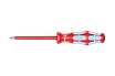 Диэлектрическая отвертка WERA 3167 i TORX VDE, нержавеющая сталь, TX10х80 мм WE-022762