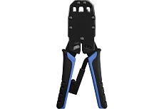 Инструмент Exegate EX-T2008R для обжима RJ-45, RJ-11, 12, с храповым механизмом, прямой ход обжимки 293155