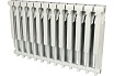 Алюминиевый радиатор Rommer Plus 500 12 секций RAL9016 89567