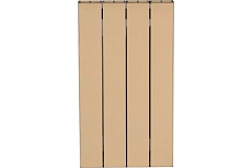 Биметаллический радиатор Rifar SUPReMO 500-4 Ду 3/4, АЙВОРИ R S50043/41013