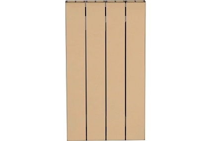 Биметаллический радиатор Rifar SUPReMO 500-4 Ду 3/4, АЙВОРИ R S50043/41013