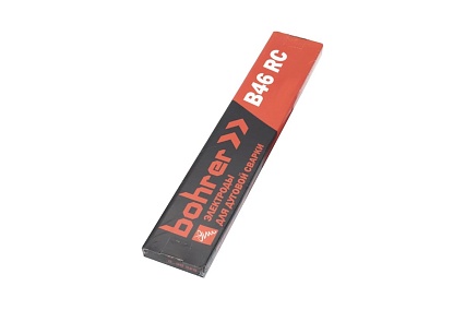 Электроды B46 RC (3 мм; 5 кг; рутил-целлюлозное покрытие) Bohrer 75305046