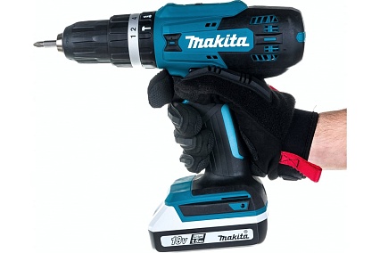 Аккумуляторная ударная дрель-шуруповерт Makita G-серия HP488DWE