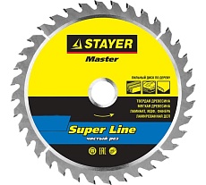 Диск пильный по дереву Точный рез (185x30/20 мм; 48T) Stayer 3682-185-30-48_z01