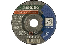 Круг обдирочный Flexiamant S по стали для УШМ (125х6 мм; А24Т) Metabo 616486000