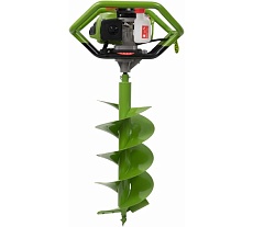 Бензобур Grizzly со шнеком, 3,2 лс, 71 см3, 300 диаметр SKY-02