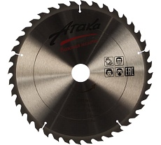 Диск пильный (400 мм; 40T; 50 мм) по дереву профи АТАКА 8079020