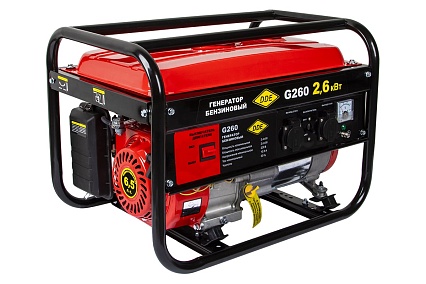 Бензиновый генератор DDE G260 2,6 кВт 6,5 л.с. 919-952