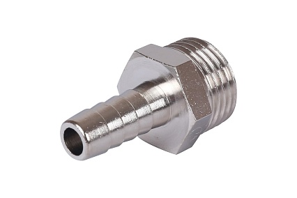 Штуцер НР никелированный 1/2"x10 мм STOUT RG008T5Q73SB92
