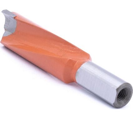 Сверло присадочное монолитное глухое ZY-90227L (15х70 мм; хв-к 10 мм; левое вращение) МНОГОФРЕЗ 6684