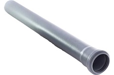 Труба Политэк с раструбом 110x2,2x2000 (EASY PIPE) 2 м 1122200