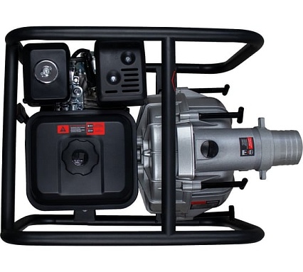 Мотопомпа для сильнозагрязненной воды Verton DWP 80/1200, 7л.с/212см3,80мм/3", 1200л/мин, 72м3/ч, h8м/26, d30мм 01.17548.17554