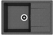 Кухонная мойка Dr.Gans Техно 86 см, черный CM