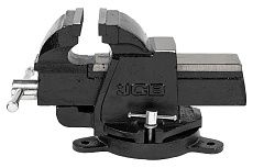 Тиски стальные поворотные с наковальней JCB 4&quot;-100мм JCB-6540304(58989)