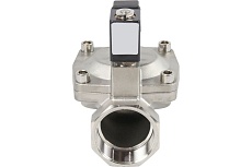 Электромагнитный клапан DN.ru VS2W-401N-PU-NC Ду10 Ру10 сталь, пилотный NBR 24В DC D130-01539