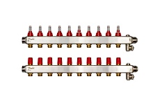 Коллекторы Danfoss SSM-10F с расходомерами 10 контуров 088U0760