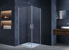 Душевой уголок Vincea Alpha VSR2-3AL7075CL 75x70 хром, прозрачное