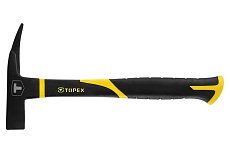 Шиферный молоток Topex 600 г, рукоятка из стекловолокна 02A855