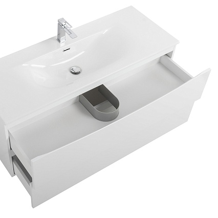 Мебель для ванной BelBagno Marino-Cer-N 120 см Bianco Opaco