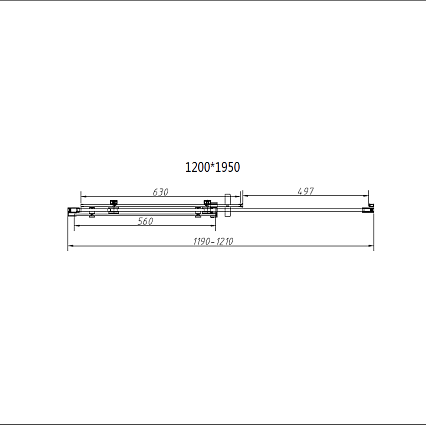 Душевой уголок Vincea Como-N VSR-4CN9012CLB 120x90 черный, прозрачное
