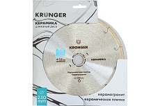 Диск алмазный по керамограниту (230x25.4 мм) Kronger K200230