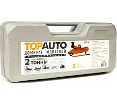 Гидравлический подкатной домкрат TopAuto 2т h 135-320 мм в кейсе ДПГ-2К