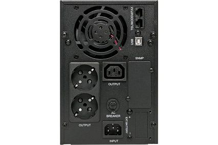 Линейно-интерактивный источник бесперебойного питания EKF E-Power PSW 600 1000 ВА PROxima, напольный, c АКБ 2x12В_7 Ач PSW-610-TB