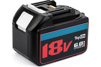 Аккумулятор 18V 6.0AH (LI-ION) PN: 197422-4 Topon TOP-PTGD-MAK-18-6.0