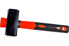 Кувалда Santool 1500 гр, фибергласовая ручка, кованый боек 030820-150