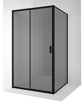 Душевой уголок Ambassador Forsa 100x110 17022216ABB-110ABB тонированный, черный