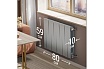 Радиатор Royal Thermo PianoForte 500/Silver Satin - 10 секц. НС-1176335