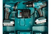 Аккумуляторная дрель-шуруповерт Makita DF457DWLE