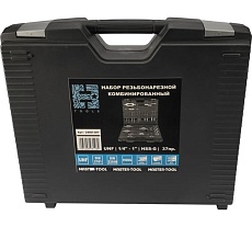 Набор метчиков и плашек H-Tools UNF 1/4 -1,0 HSS-G 37пр 245073HT