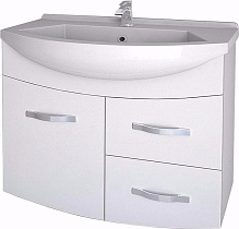 Мебель для ванной Dreja Alfa 75, белая