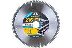 Диск пильный для циркулярных пил по алюминию и пластику (216x30 мм; 100 зубьев) MOS 37799М