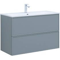 Мебель для ванной Aquanet Арт 100 см мисти грин